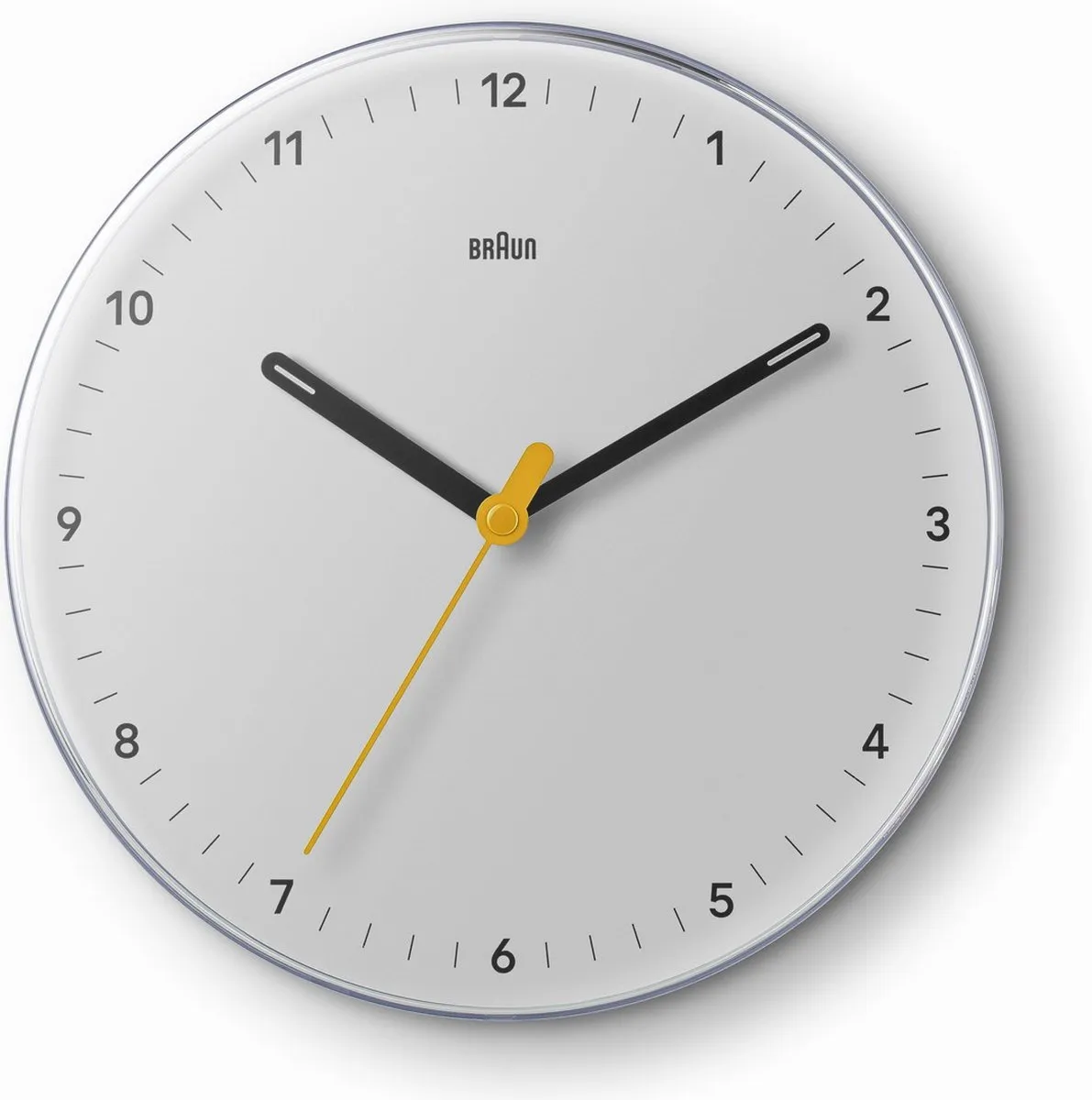 Braun BC26W Wandklok Wit - Analoog 23cm