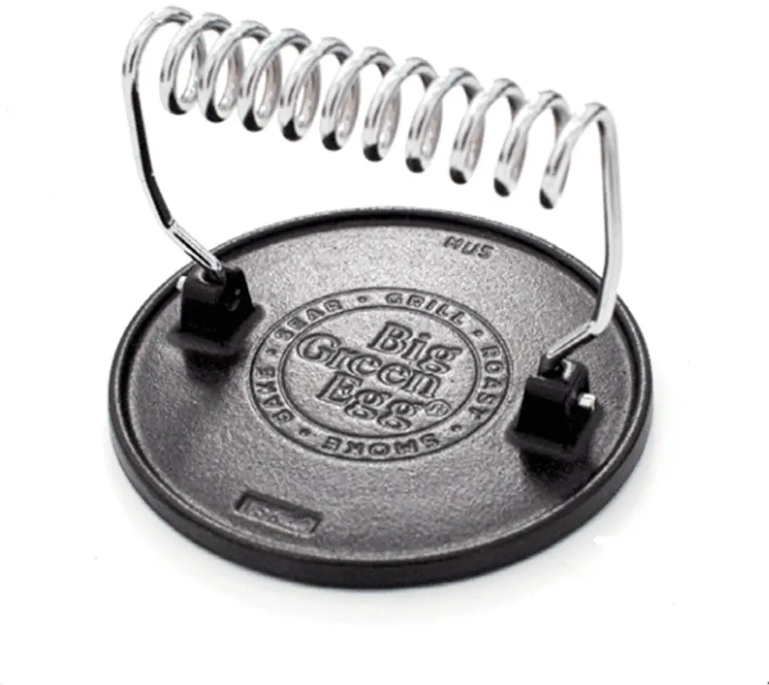 Big Green Egg Cast Iron Grill Press