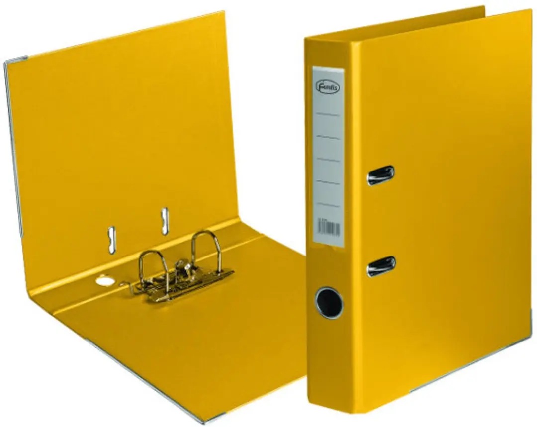 Centrum Forofis ordner A4 50mm geel PVC 91070.
