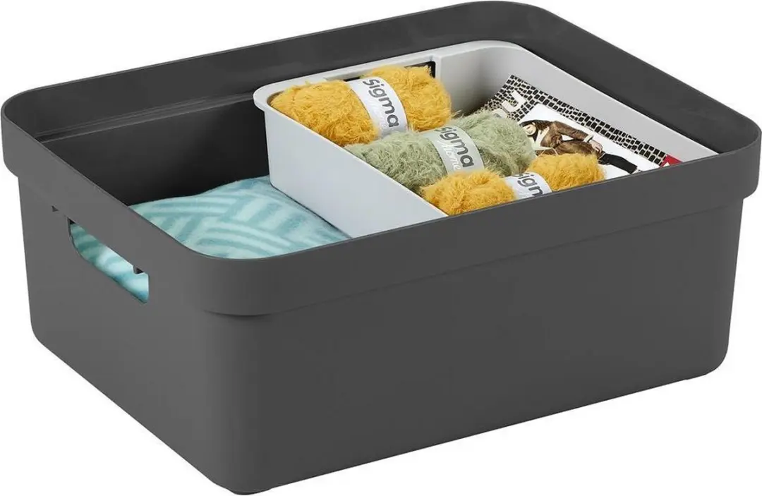 Sunware Sigma Home Opbergbox 24L - Antraciet