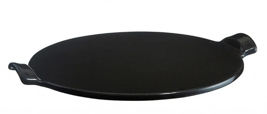 Emile Henry Pizzasteen 37cm - Zwart