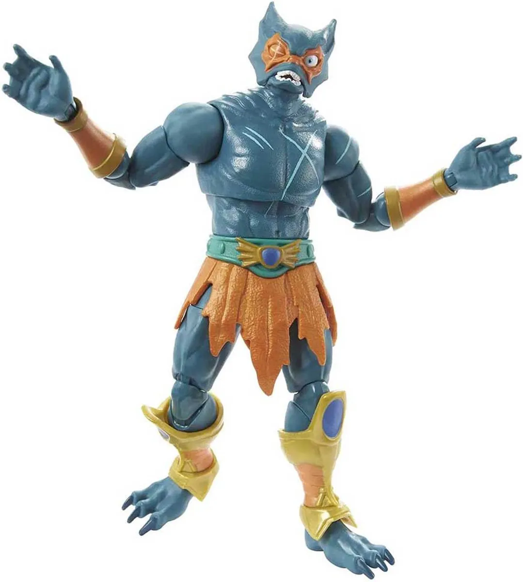 Mattel Masters of the Universe Mer-Man Action Figuur 18cm - Multi - afbeelding 6 van 6