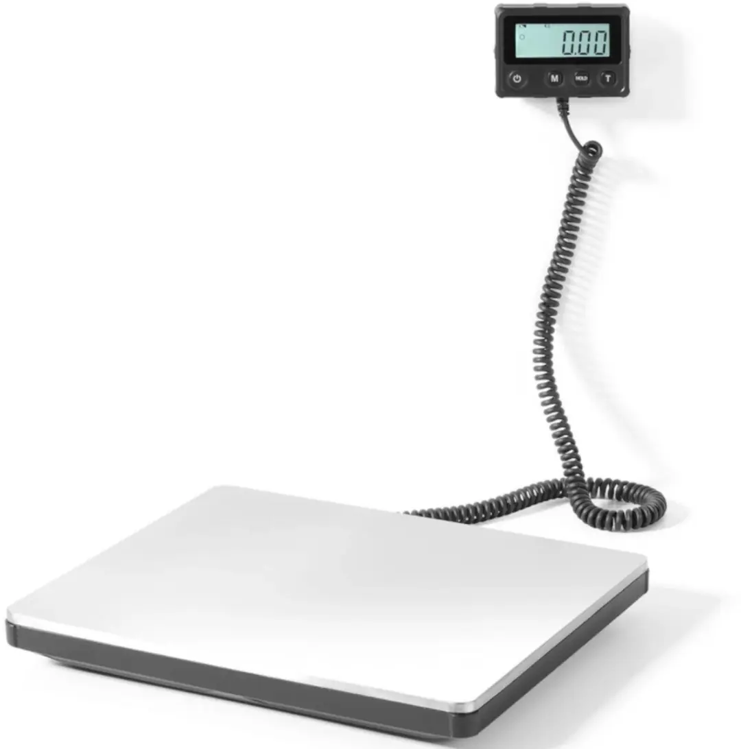 HENDI Digitale Weegschaal 580462 - 200 kg - RVS