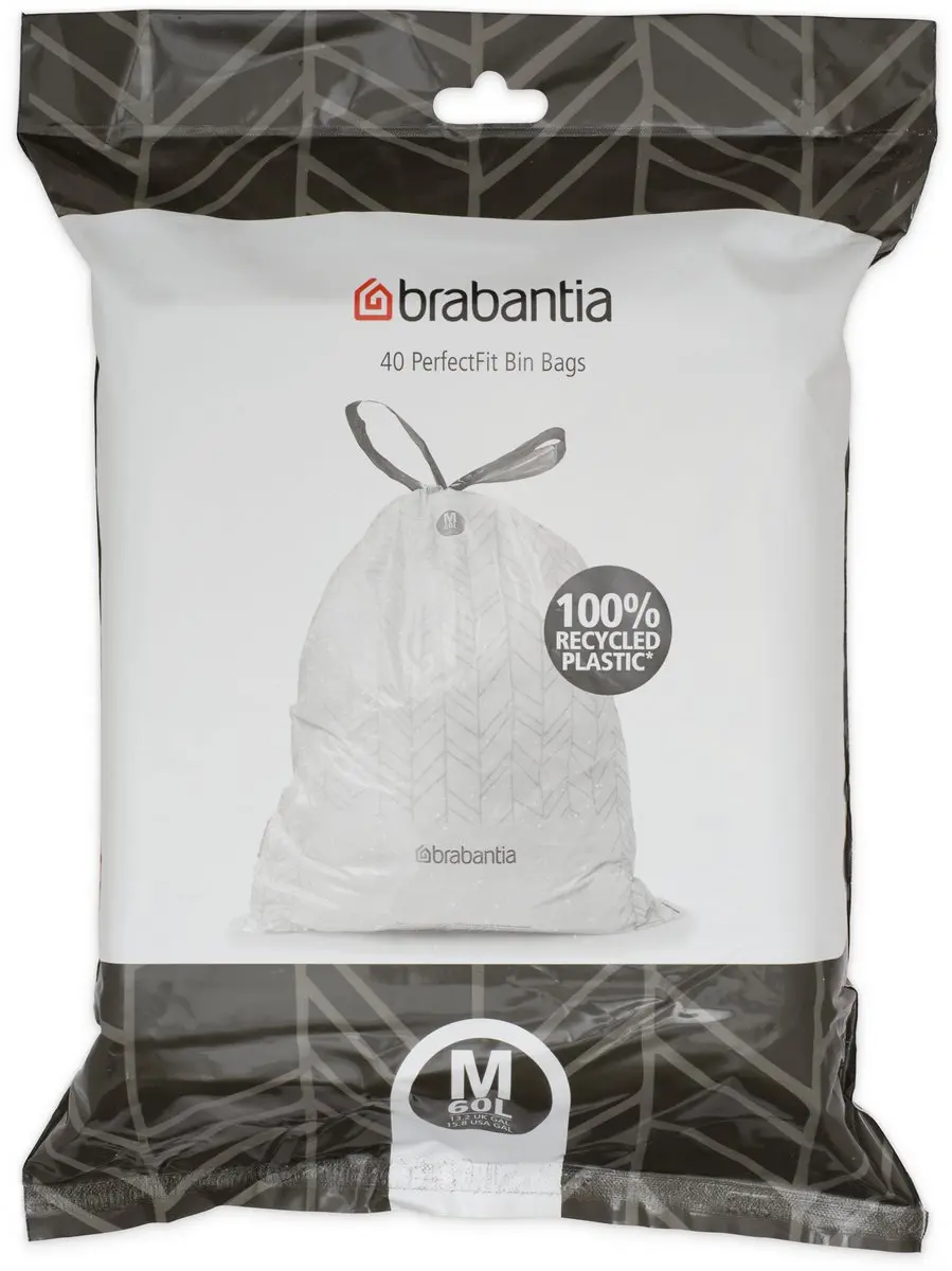 Brabantia PerfectFit Vuilniszakken 60L