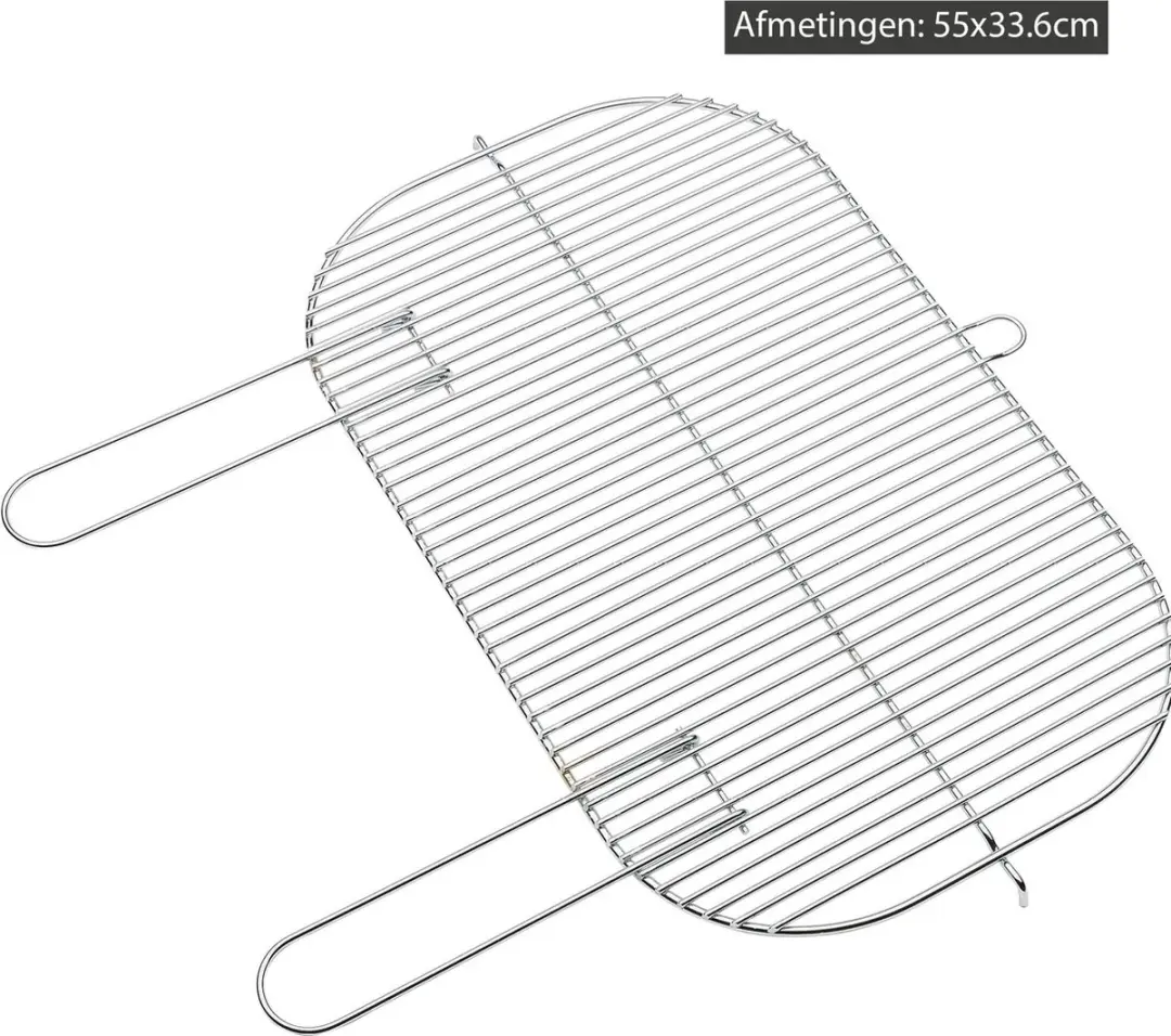 Barbecook BC-ACC-7460 BBQ Rooster - 55x33.6cm - Zilver - afbeelding 6 van 6