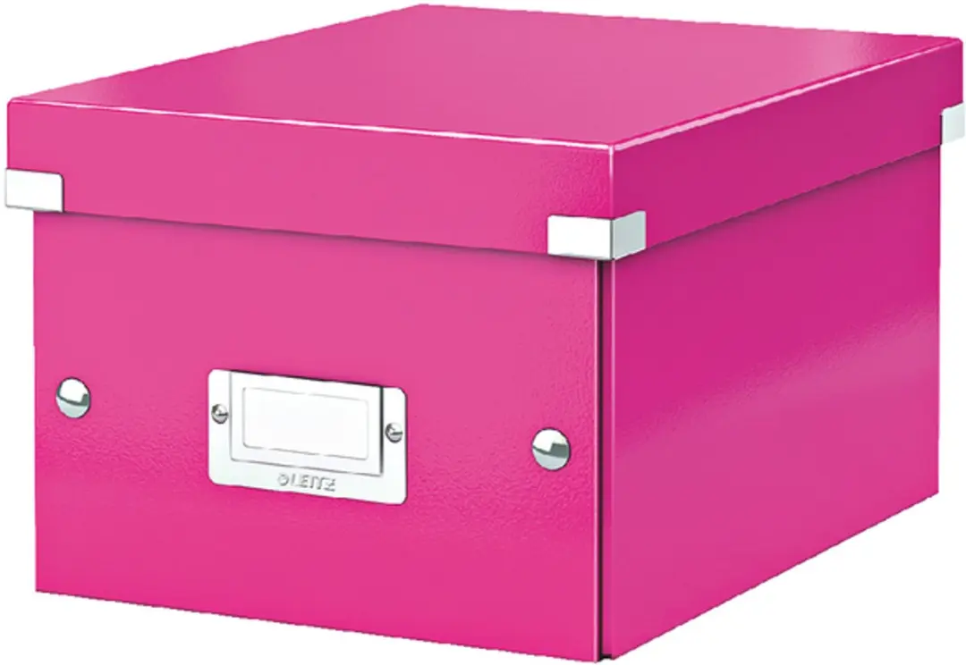 Leitz WOW Click & Store Opbergdoos Roze - 7L