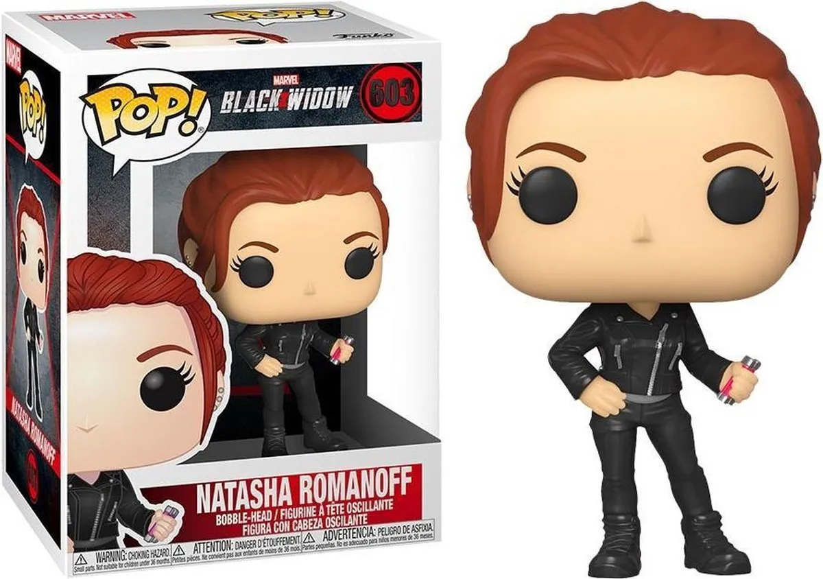 Funko POP! Marvel Black Widow Natasha Romanoff FUN46679 - Multi