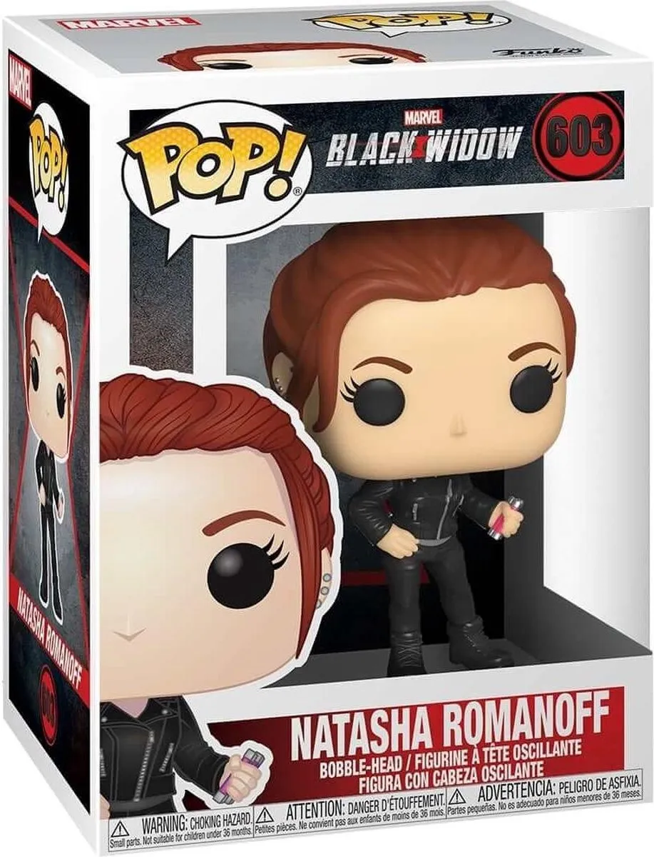Funko POP! Marvel Black Widow Natasha Romanoff FUN46679 - Multi