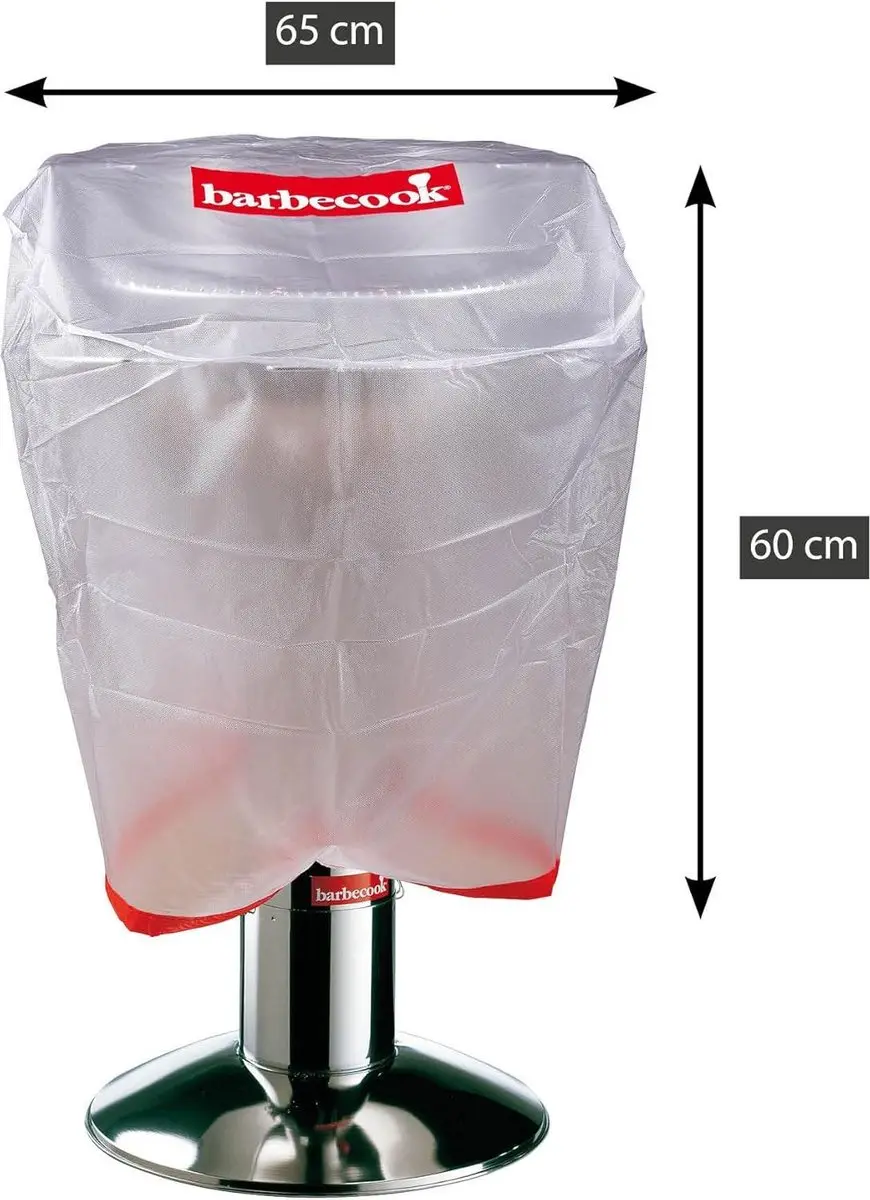 Barbecook Ronde Barbecuehoes 65x60cm - Waterdicht - Transparant