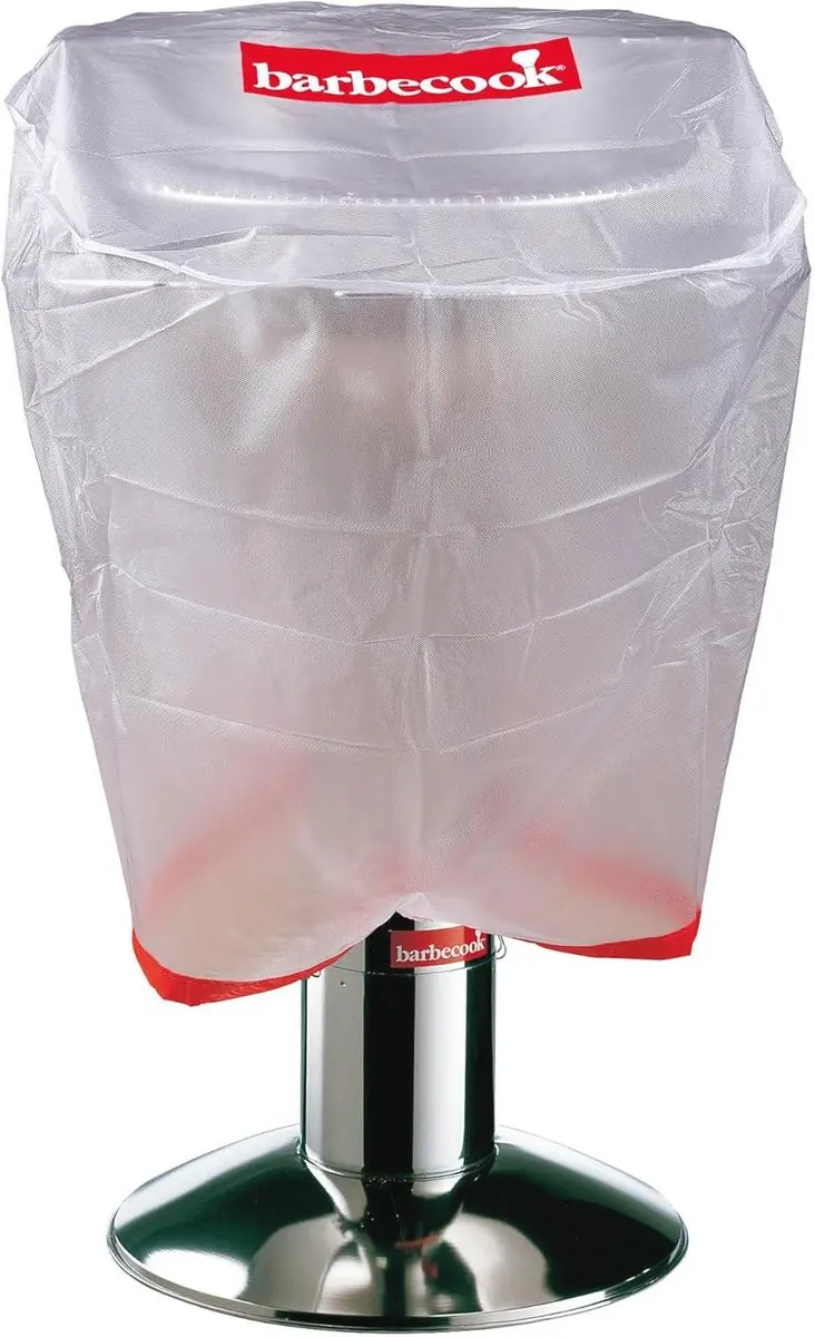 Barbecook Ronde Barbecuehoes 65x60cm - Waterdicht - Transparant - afbeelding 6 van 6
