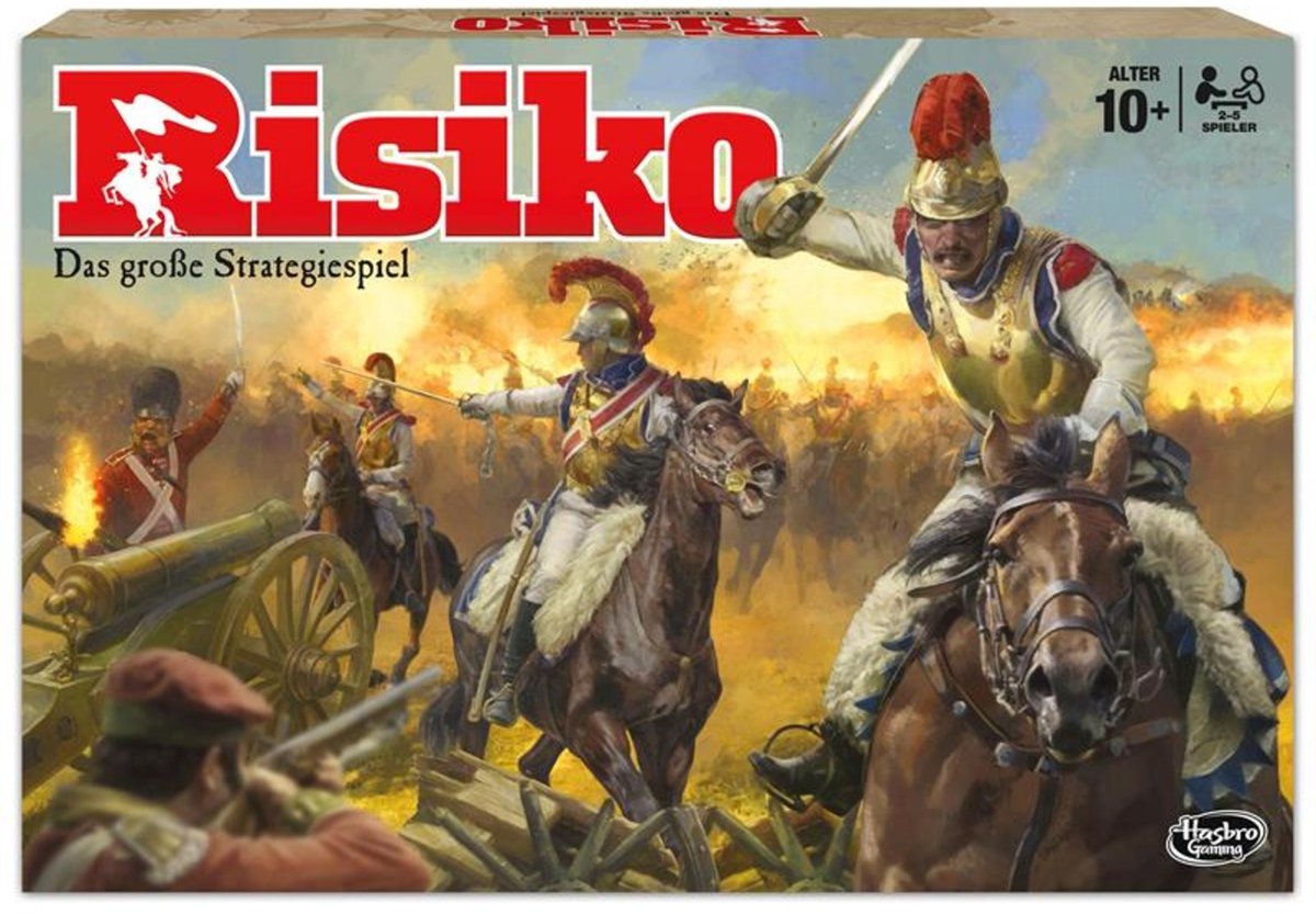 Hasbro Risiko Spel - Bordspel voor 2-5 spelers - Vanaf 10 jaar