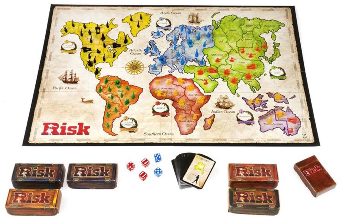 Hasbro Risiko Spel - Bordspel voor 2-5 spelers - Vanaf 10 jaar