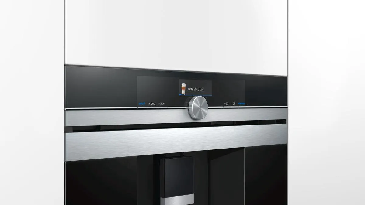 Siemens iQ700 CT636LES6 Inbouw Espresso Volautomaat - Zwart