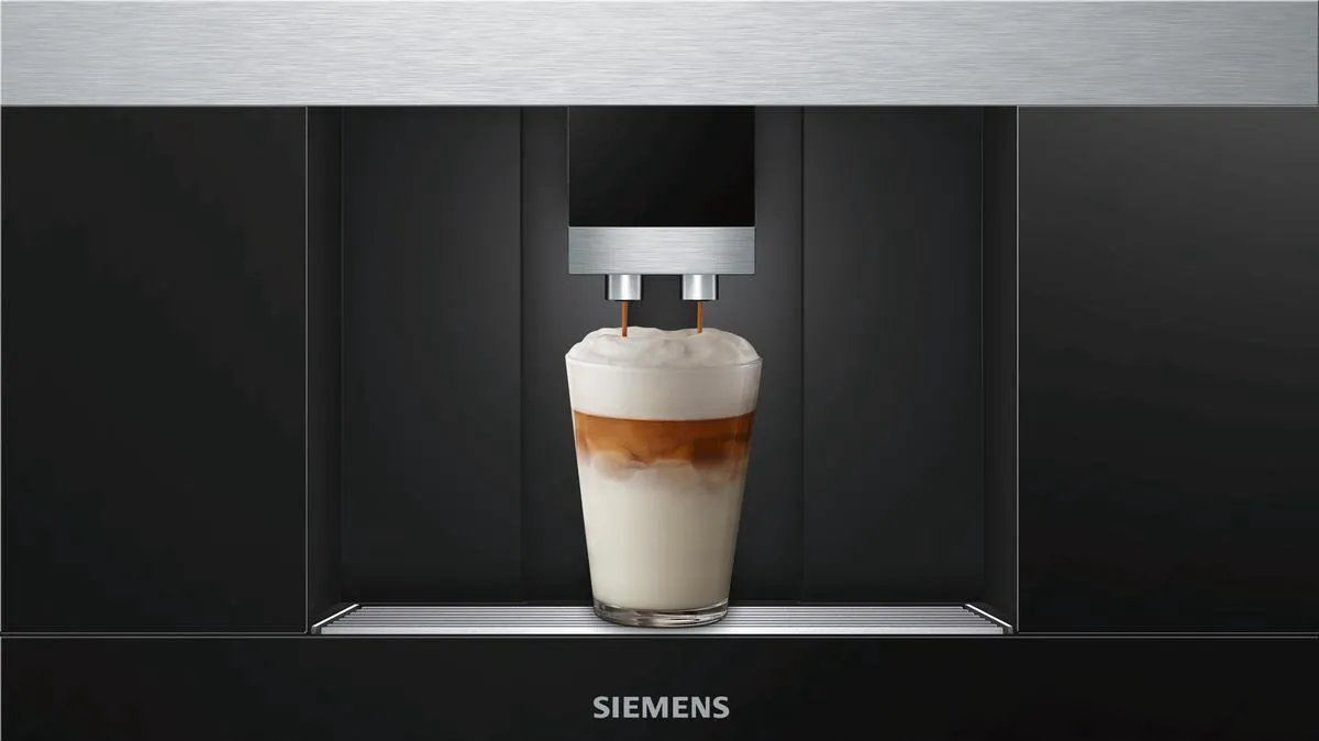 Siemens iQ700 CT636LES6 Inbouw Espresso Volautomaat - Zwart