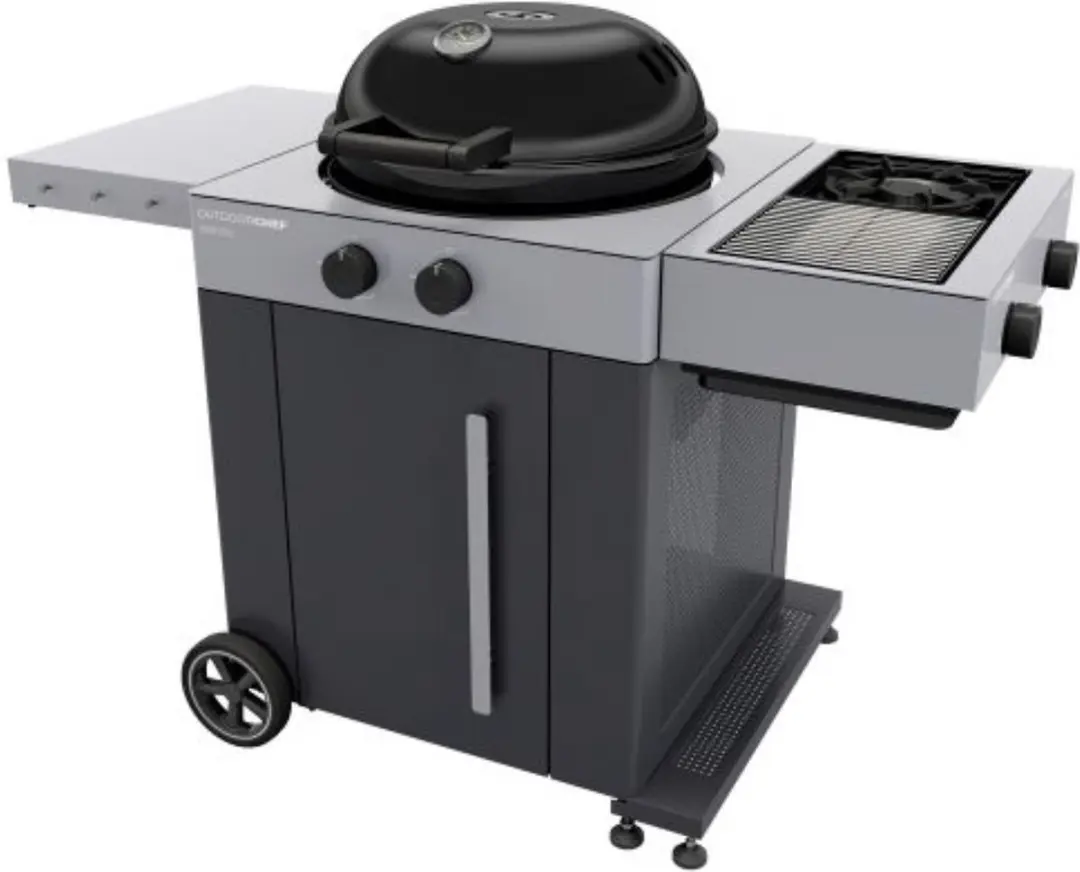 OutdoorChef Arosa Evo Grill- en Kookplaat - Zwart