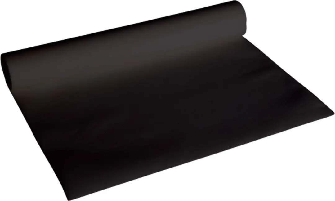 Cosy&Trendy Tafelloper Zwart 150cm - Barokmotief