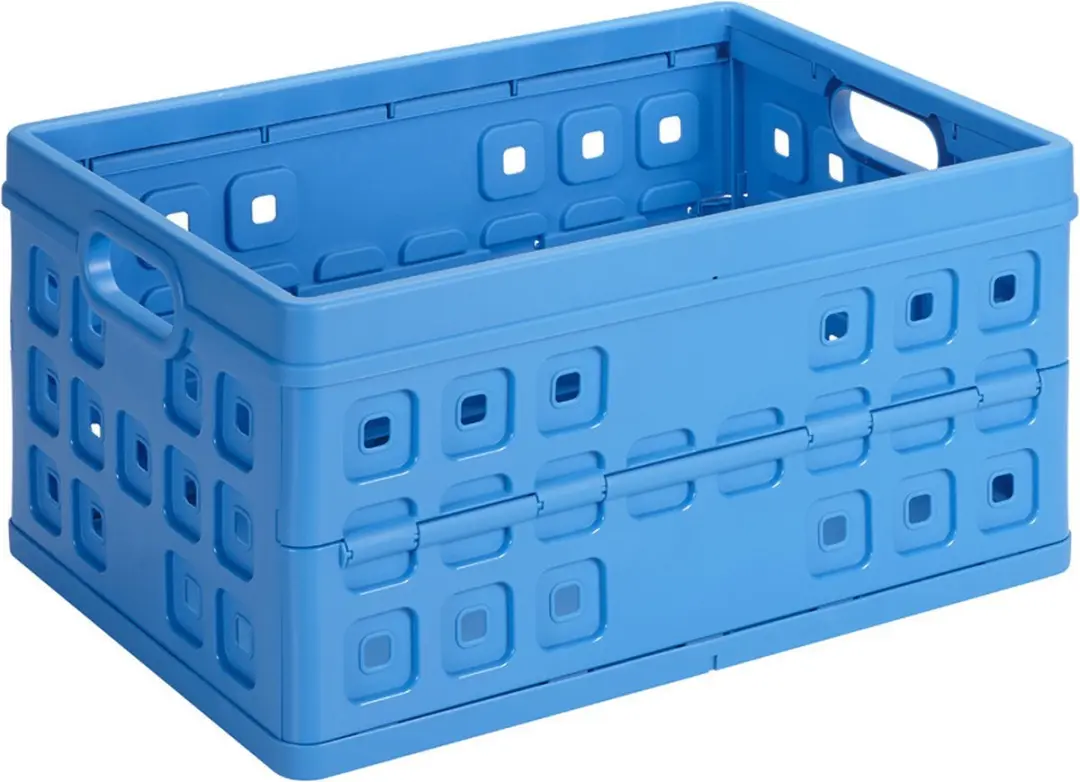 Sunware Vouwkratten 2x - 46L - Blauw