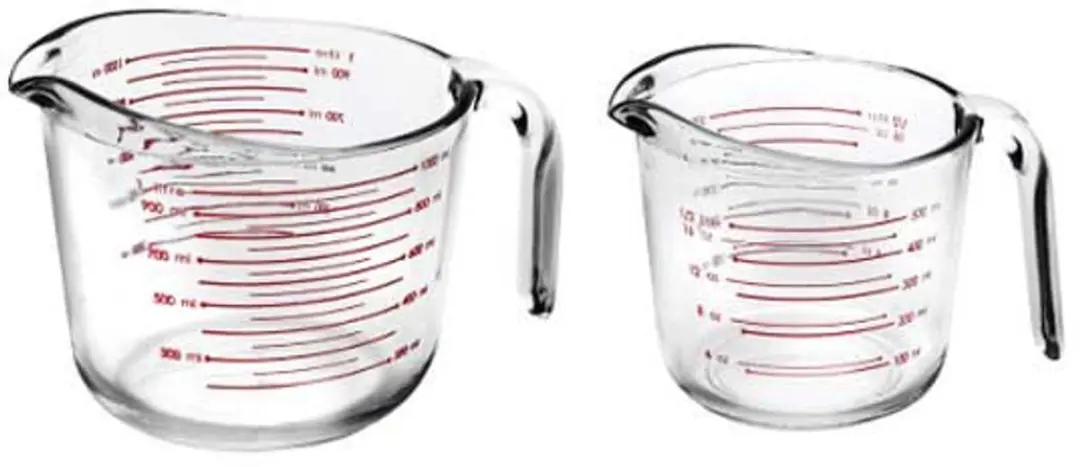 Ibili Maatkan Glas 500ml - Transparant