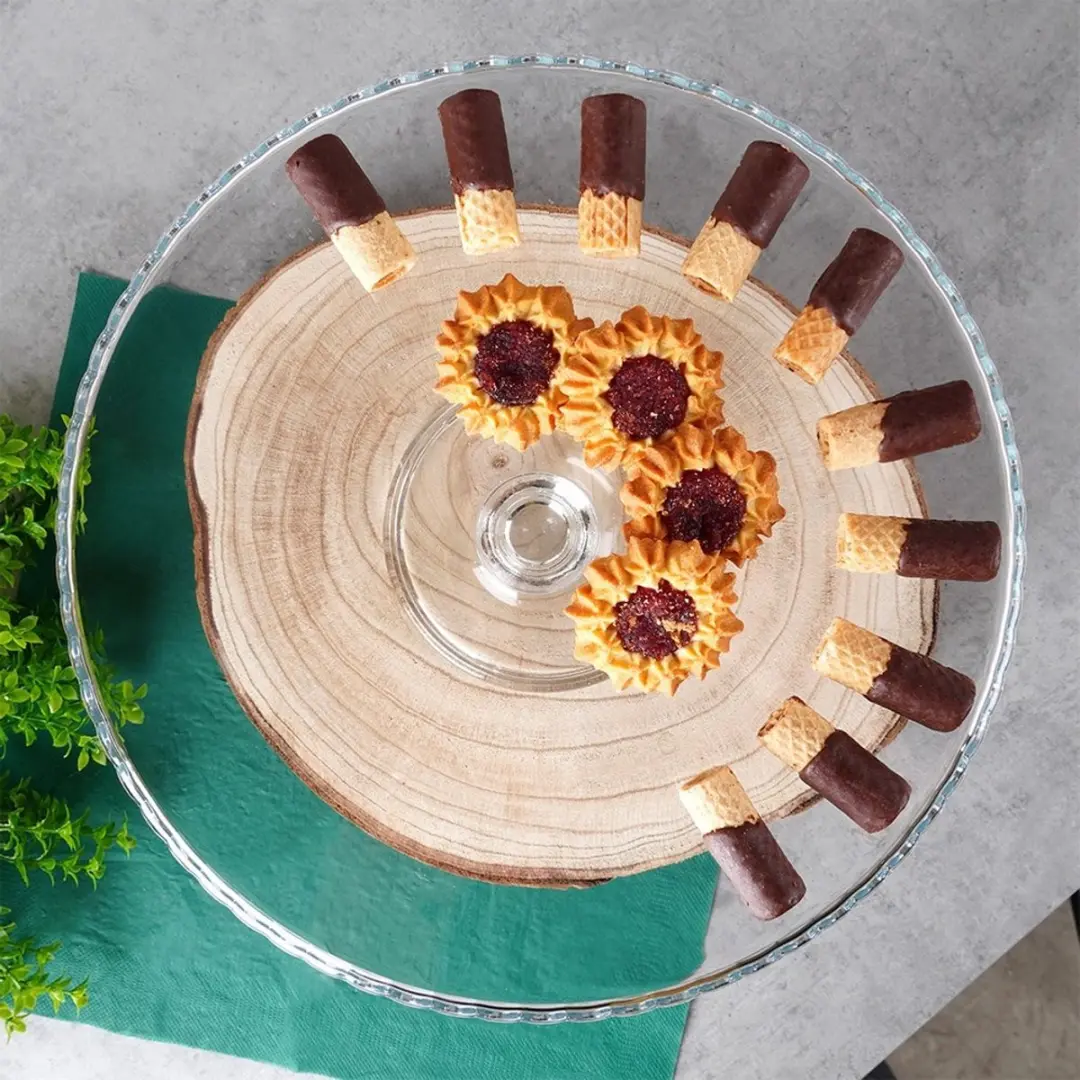 Pasabahce Patisserie Taartschaal Ø32cm - Transparant - afbeelding 6 van 6