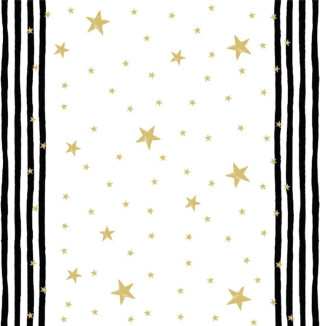 Duni Kerst Tafelloper Sterretjes 40x480cm