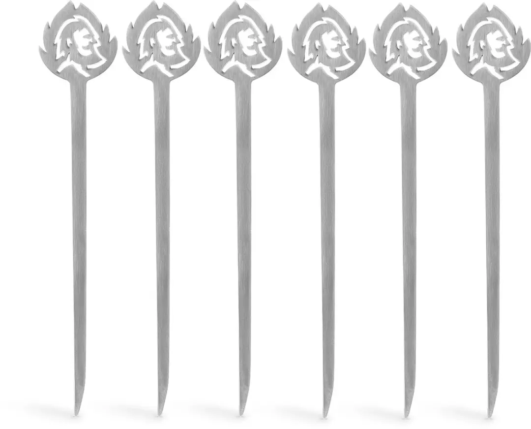 Burnhard Burger-set 8-delig - Zilver