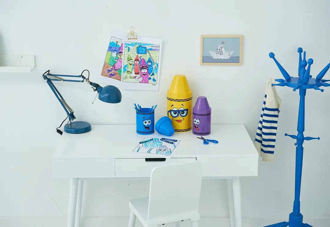 Crayola Tip Opbergbox Klein - 4L - Paars - afbeelding 6 van 6
