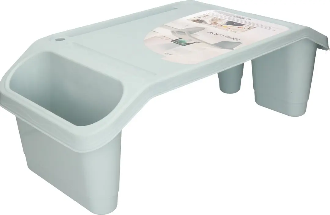 Excellent Houseware Bedtafel Lichtblauw