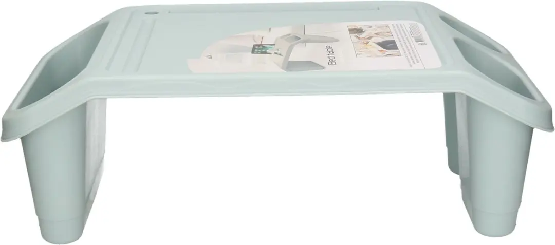 Excellent Houseware Bedtafel Lichtblauw - 60x30x21cm