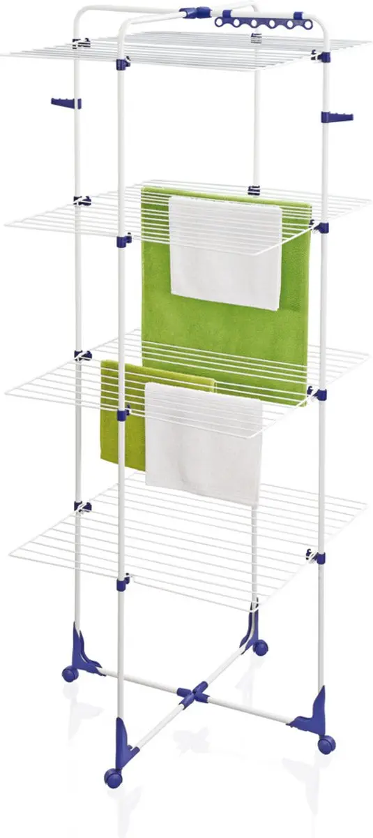 Leifheit Classic 450 Droogtoren 45m - 81456 - Wit/Blauw