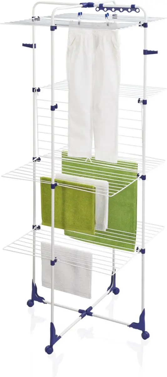 Leifheit Classic 450 Droogtoren 45m - 81456 - Wit/Blauw