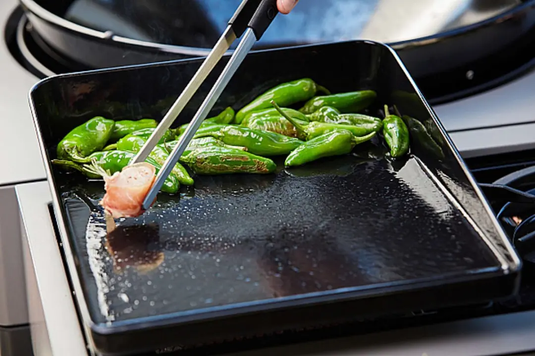 OutdoorChef Plancha Bakplaat 38,4 x 32cm - Zwart