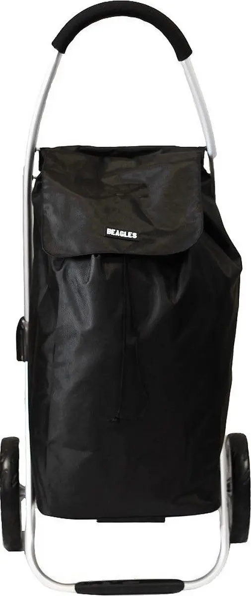 Beagles Alberic Boodschappentrolley 15841A001 - 41.8L - Zwart