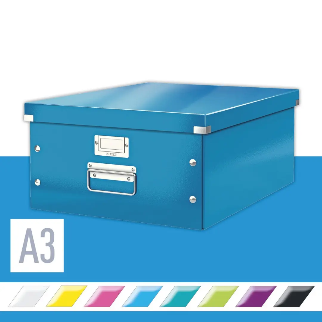 Leitz Wow Click Opbergbox 369x200x482mm