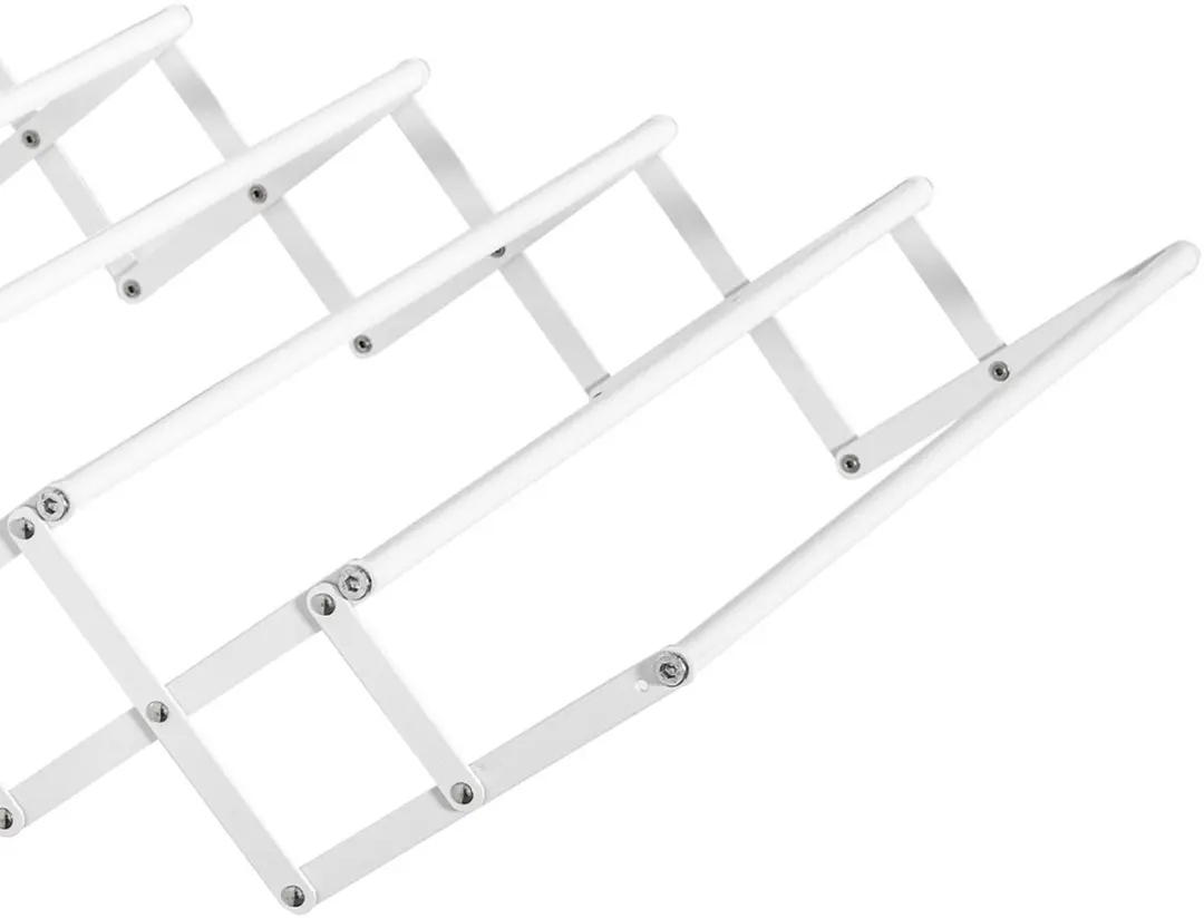 Homcom Wäscheständer 63,5L x 60B x 20H cm - Wit