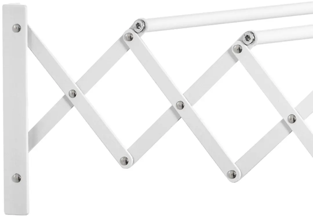 Homcom Wäscheständer 63,5L x 60B x 20H cm - Wit