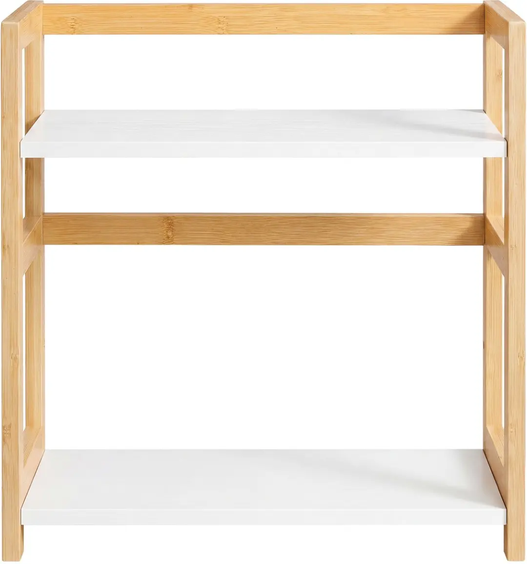 Songmics Kruidenrek 2-laags Bamboe Keukenorganizer