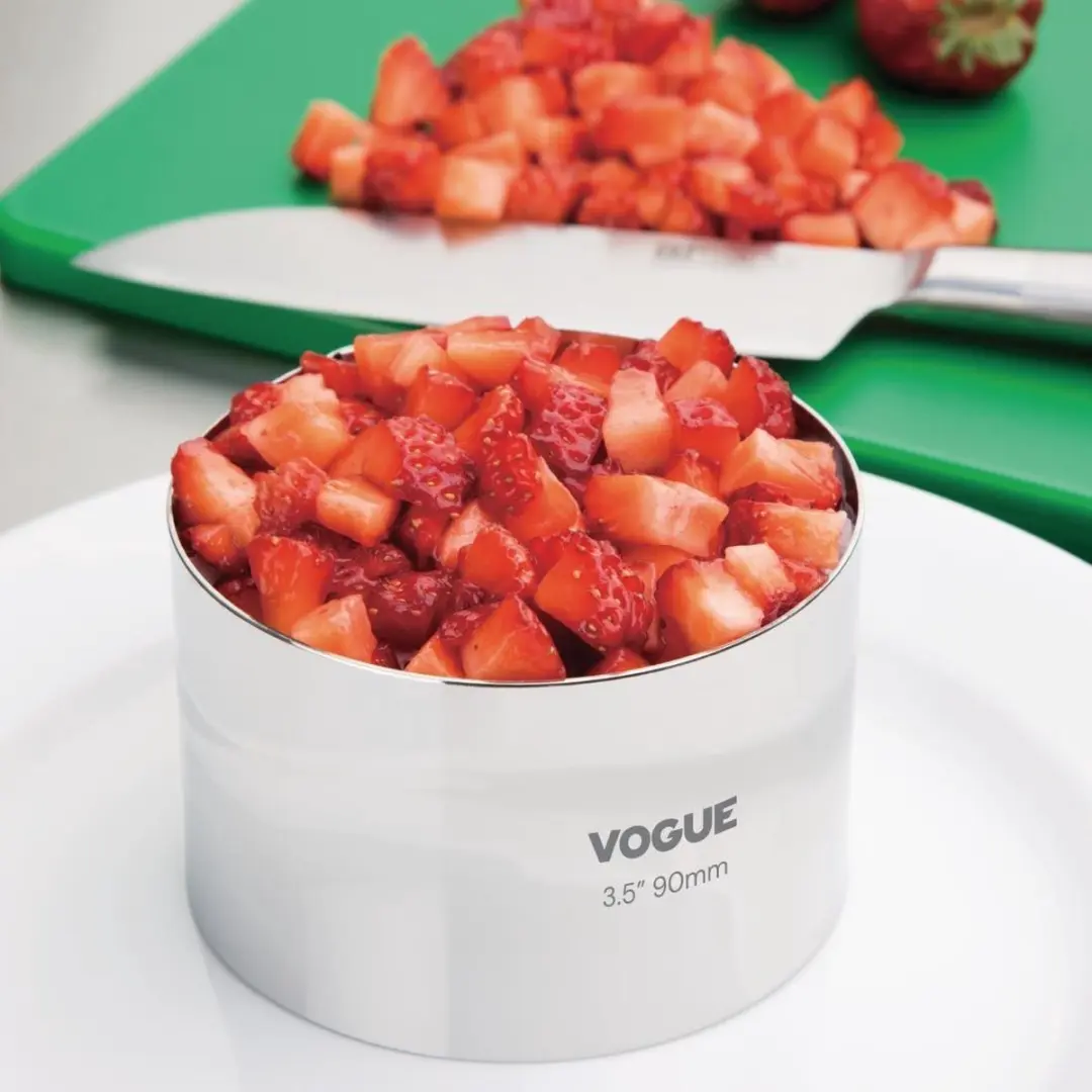 Vogue Ronde Moussering 6x9cm - Zilver