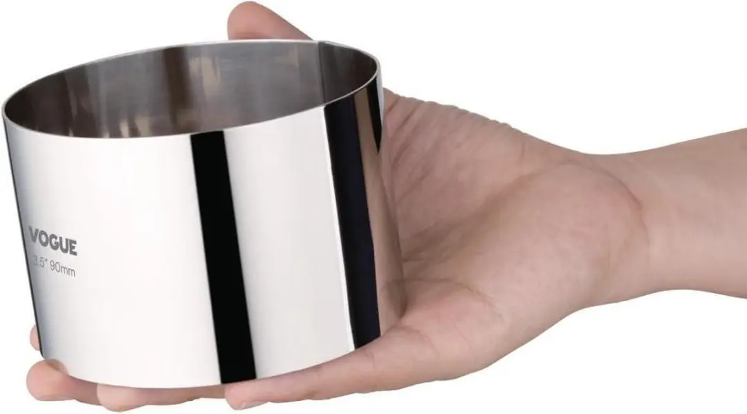 Vogue Ronde Moussering 6x9cm - Zilver