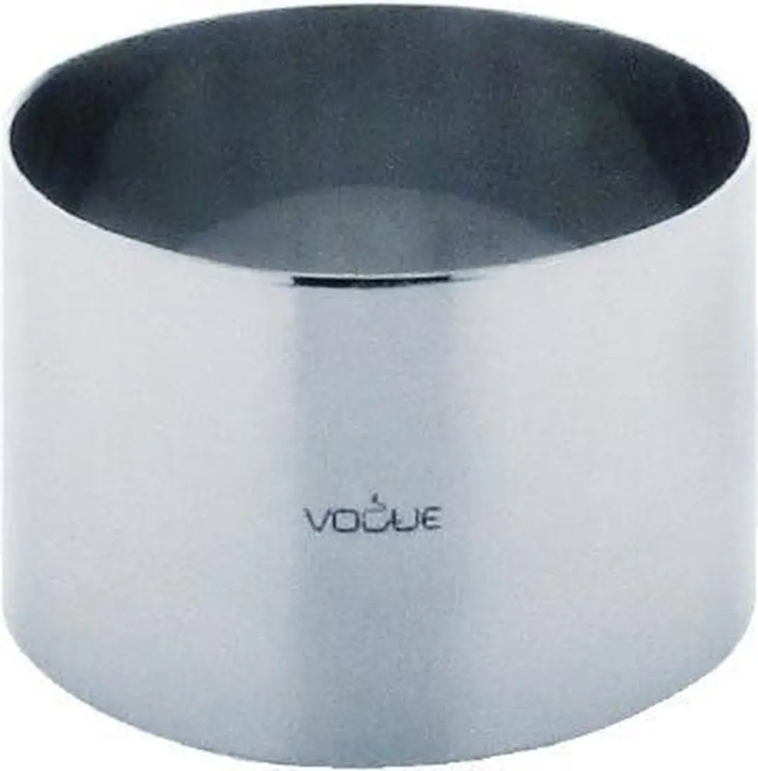 Vogue Ronde Moussering 6x9cm - Zilver