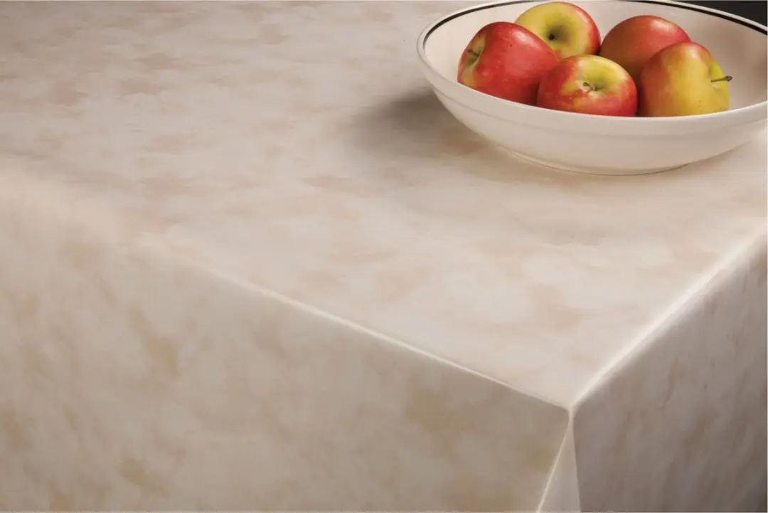 Bellatio Design Tafelzeil Beige - 140x220cm