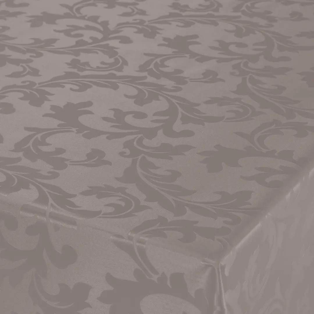 Bellatio Design Tafelzeil Damast Taupe