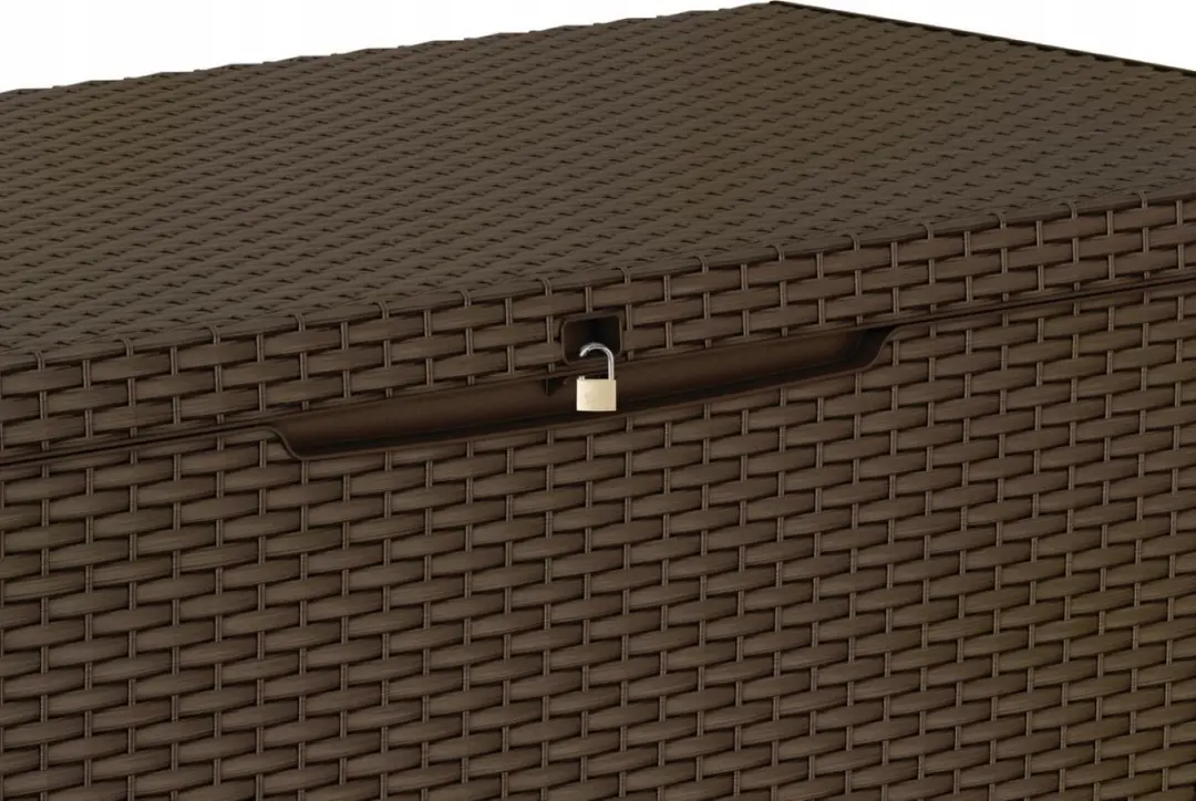 Keter Capri Opbergdoos 302L - Bruin