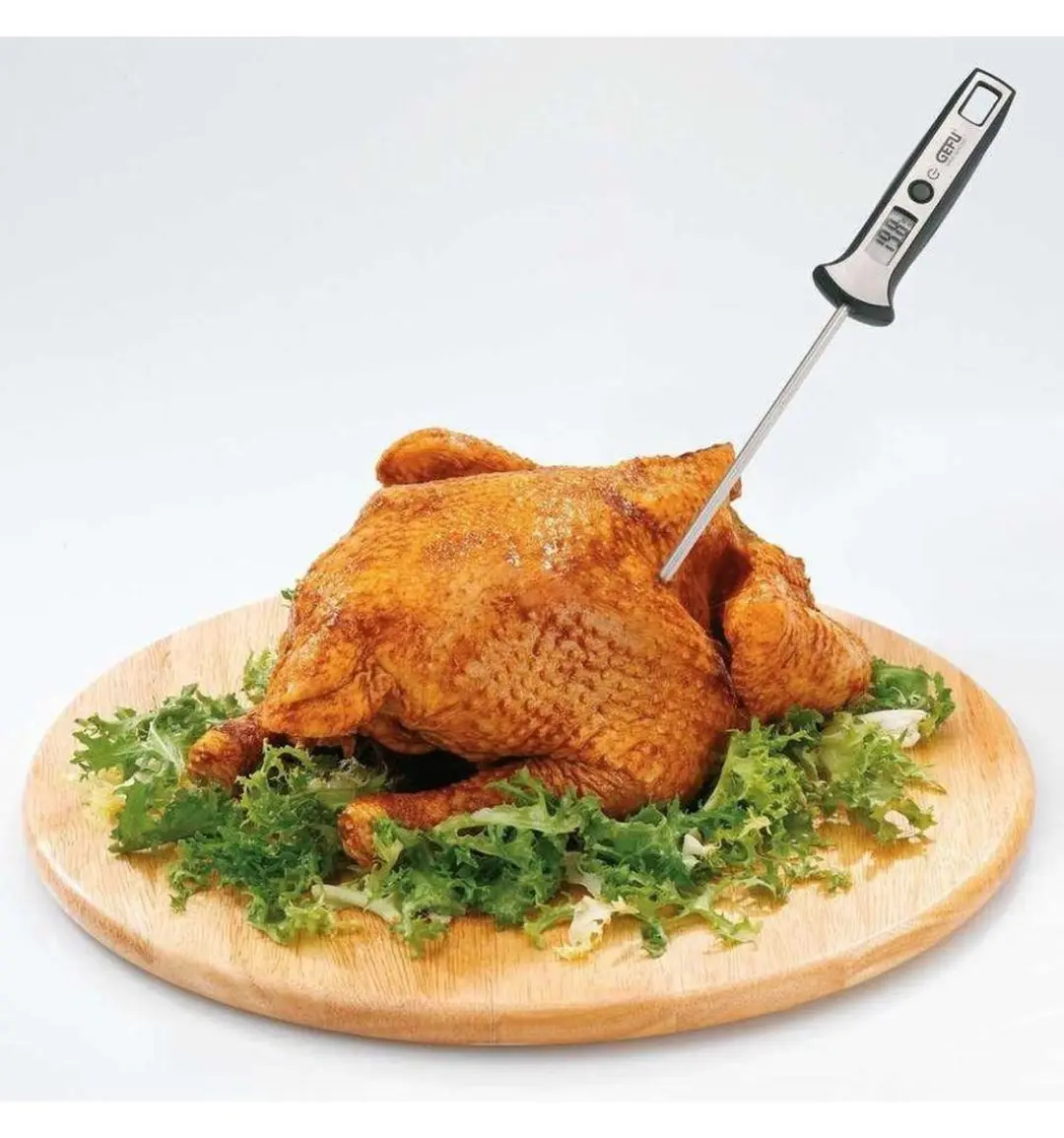GEFU Digitale Oventhermometer 27cm - Zilver