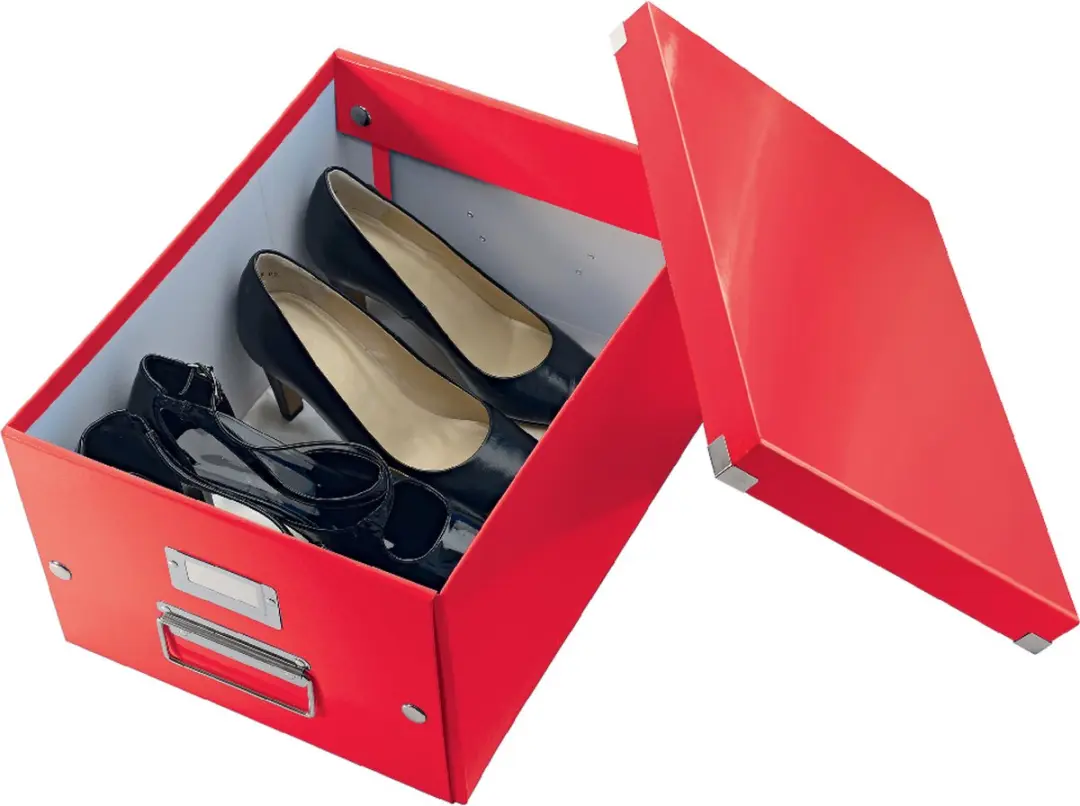 Leitz WOW Click & Store Opbergdoos Rood - 28,1x37cm - A4 - 16L
