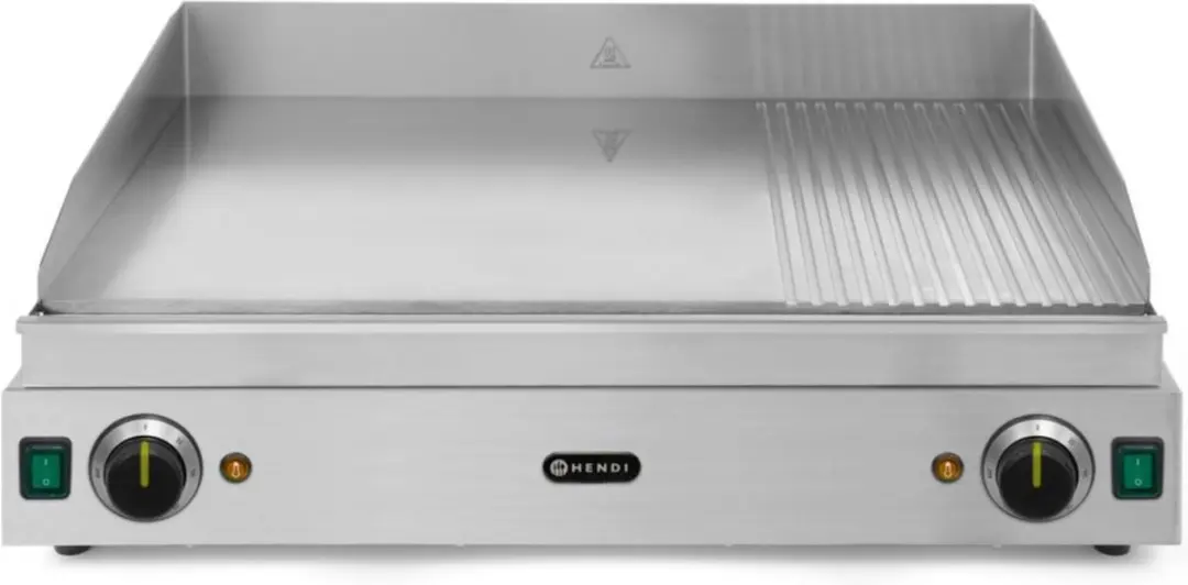 HENDI HT203163 Contactgrill 720x550mm - Roestvast staal