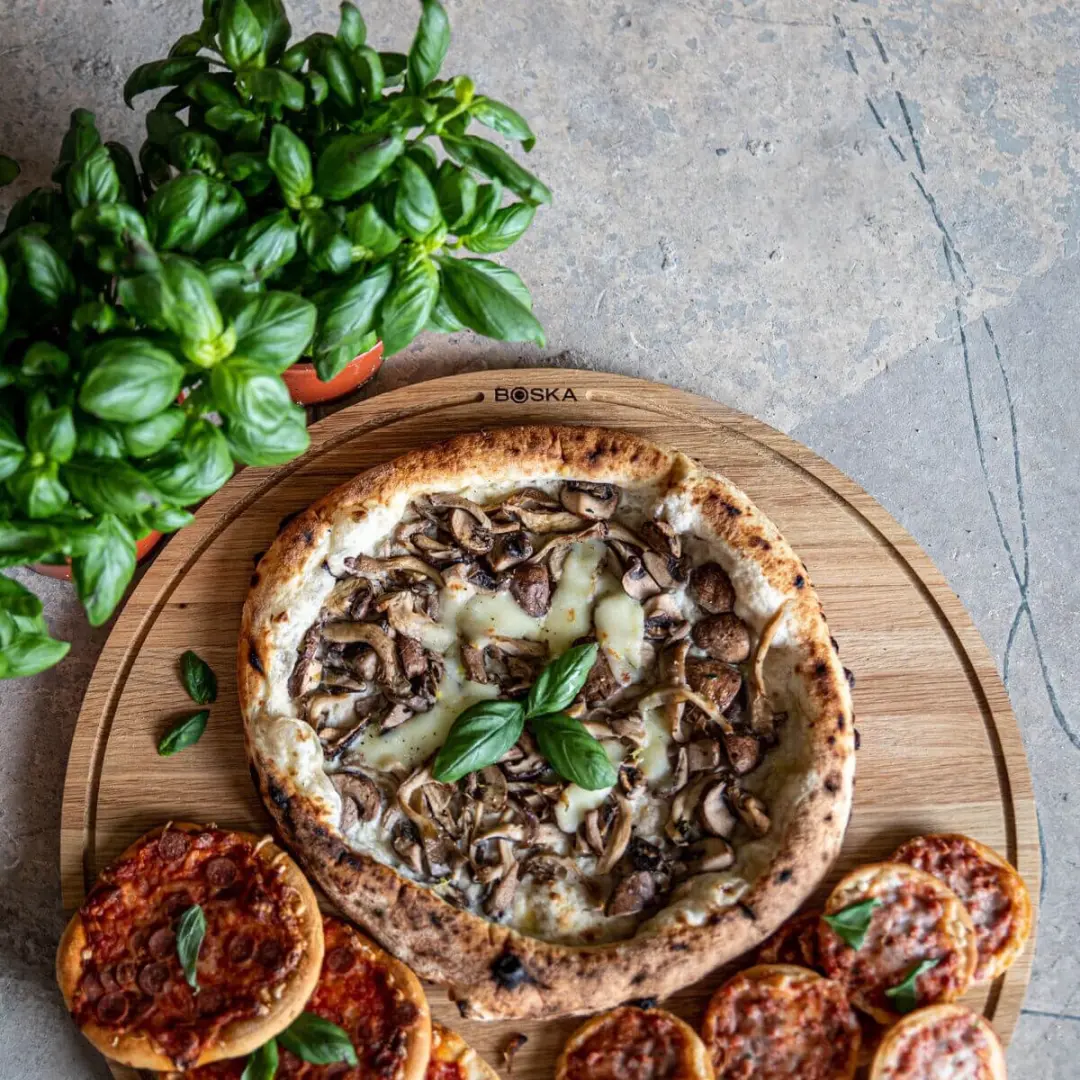 Boska Pizzaplank Friends XXL - Ø47cm