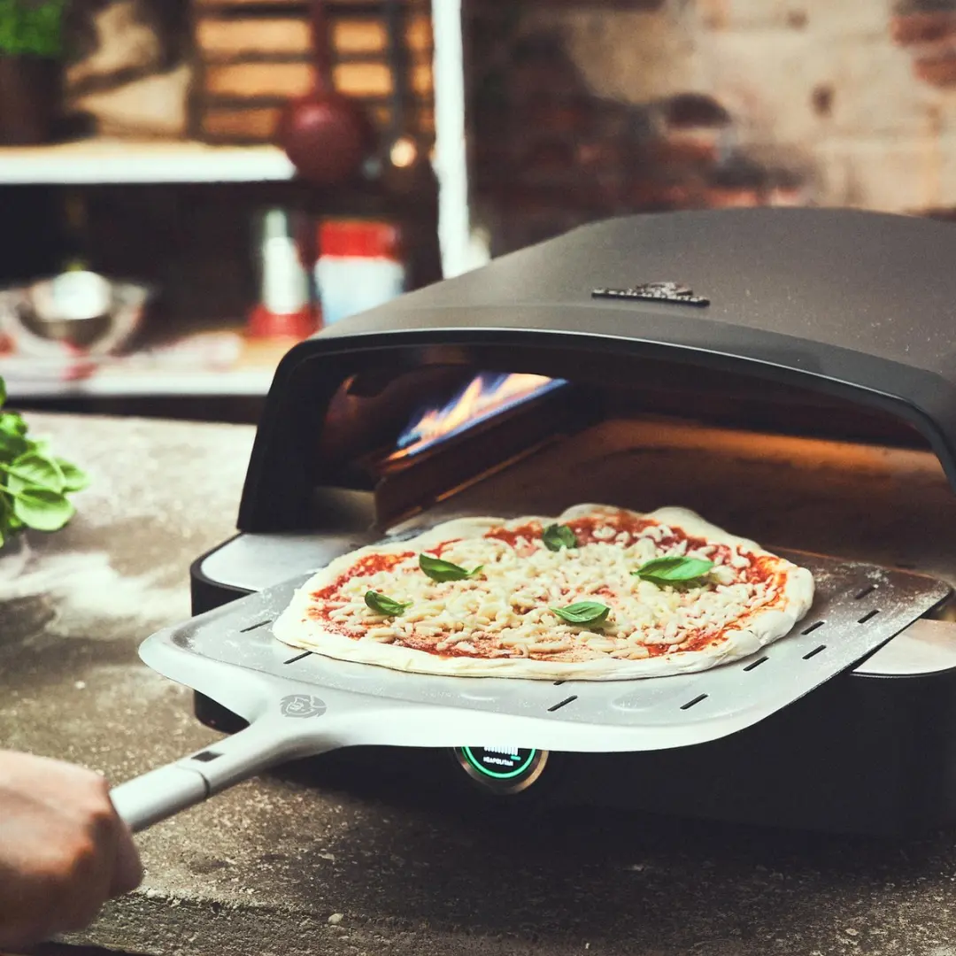 Burnhard Pizzaschep Geanodiseerd Aluminium - 29cm & 36cm