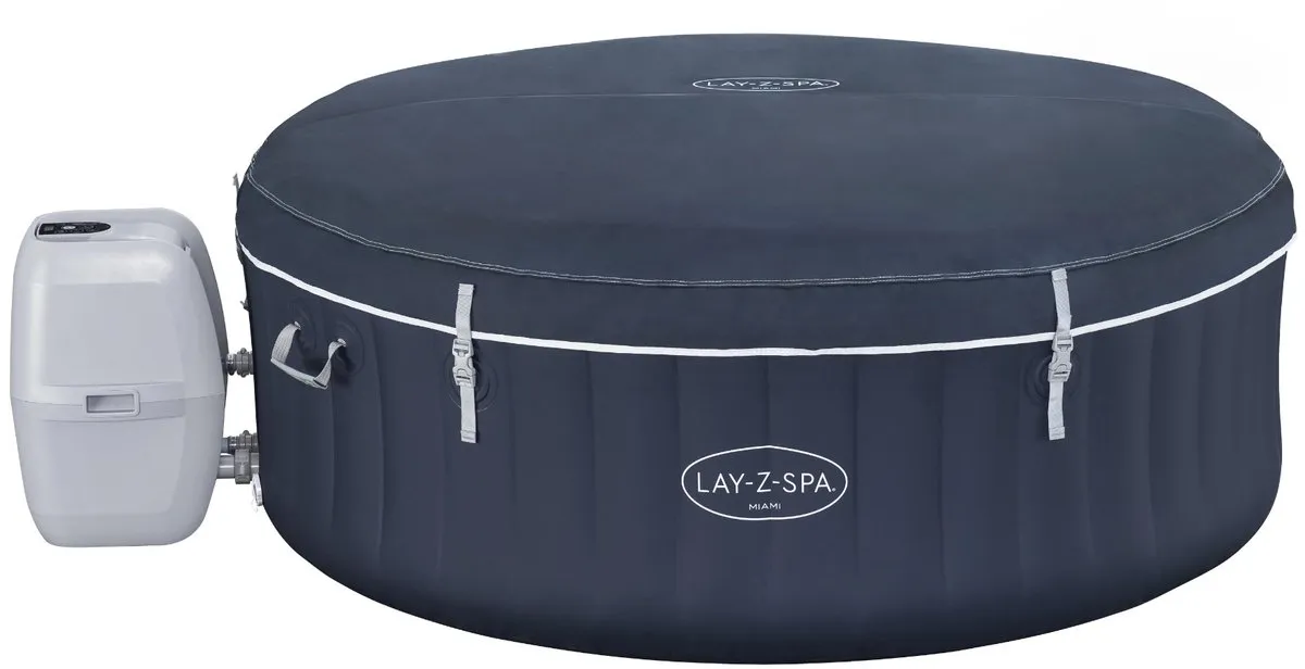 Bestway Lay-Z Spa Miami EnergySense STKY-00049252 Opblaasbare Spa - 120 Jets - 180cm - Blauw - afbeelding 5 van 6