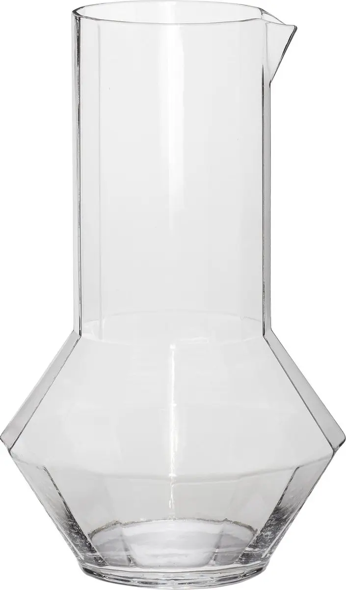 Hübsch Aster Clear Diamantvorm Karaf