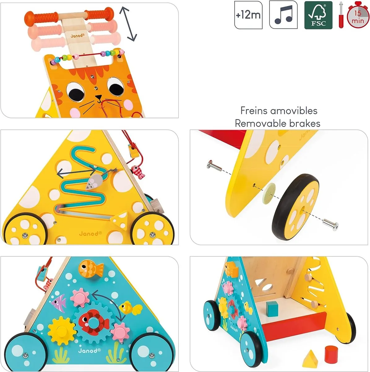 running aid, play and walking carriage, / activiteitsspeelgoed, loophulp, babywalker, speel- en loopstoeltje, Loperwagen